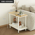 Movable small side table with slit storage rack, accessible luxury simple corner table, small table, sofa side coffee table, for home tea table