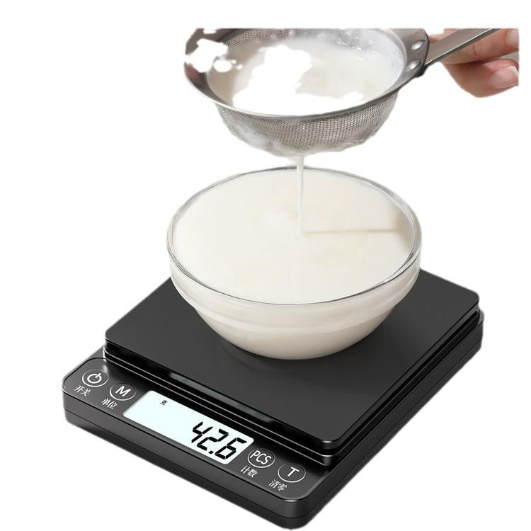 High-precision kitchen scale digital scale gram scale mini baking scale portable spice scale small scale gram scale