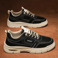 Men's spring breathable 2025 new trendy versatile casual skate shoes, men's low-top workwear leather martin boots