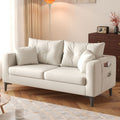 Cat scratch leather sofa sofa small apartment cat claw leather rental apartment clothing store double slot two people three people lazy