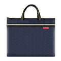 Portable football pattern document bag conference training bag business document bag oxford canvas information storage bag printing