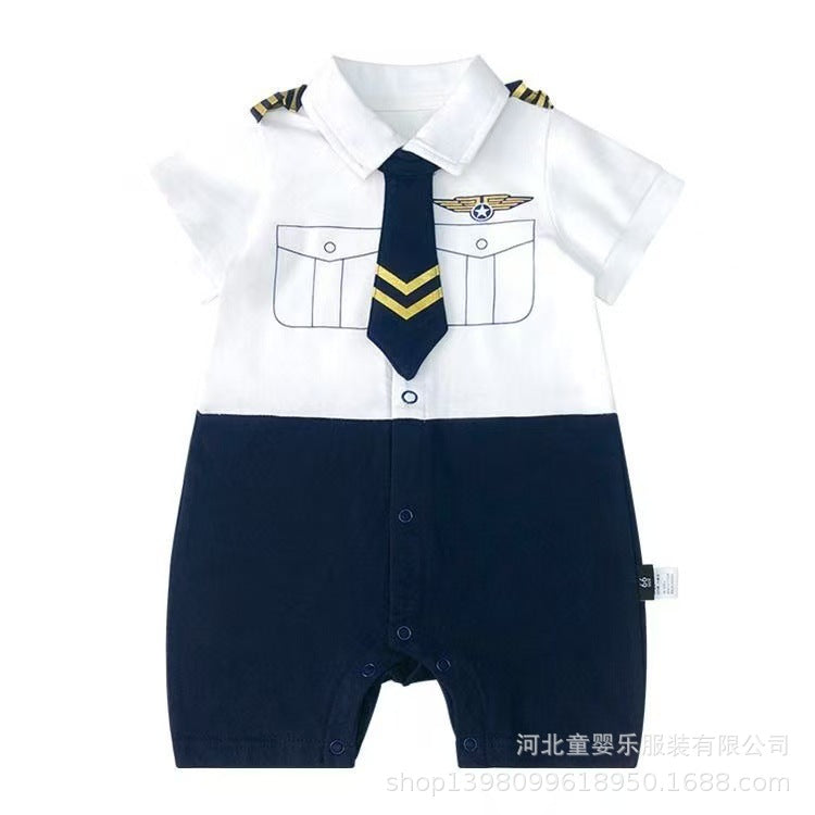 Baby outfit set: lightweight summer romper for newborns & toddlers (boys & girls)