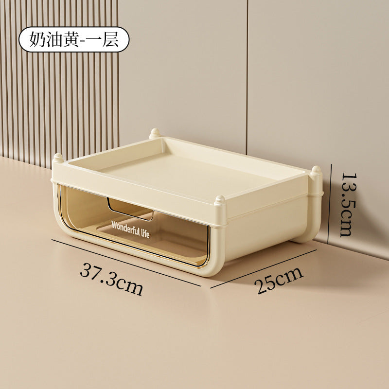 Skin care product storage box Multi-layer drawer storage Locker Lipstick Cosmetics storage box Premium desktop