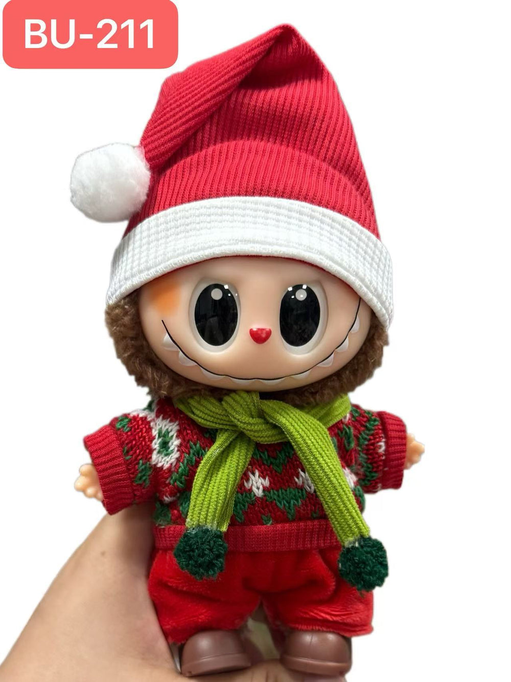 Only clothes labubu baby clothes labubu clothes 17cm first, second and third generation stuffed doll dress up sports suit
