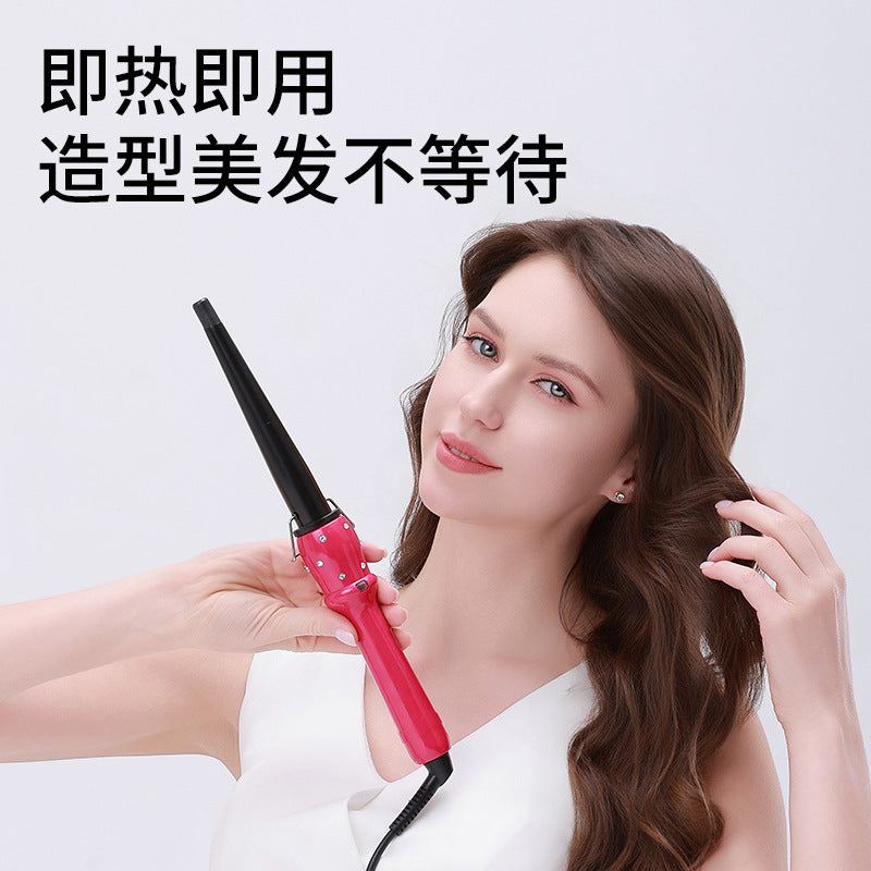 Hairdressing shop makeup artist special curling iron electric curling iron hair salon photo studio plug-in electric curling iron for home