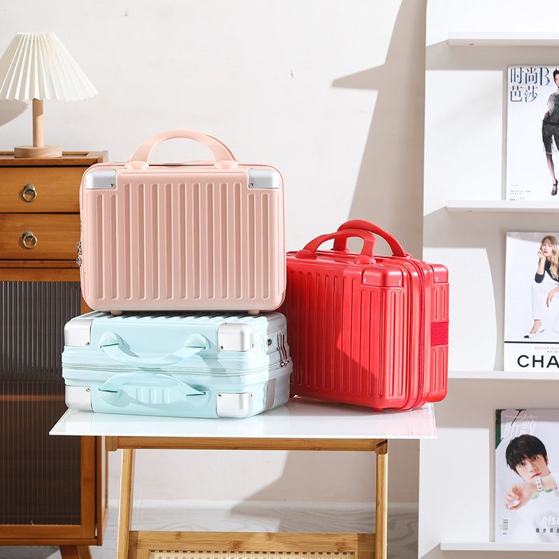 New Password Suitcase Men's and Women's Gift Box 14 Inch Mini Cute Cosmetic Case Suitcase Storage Box