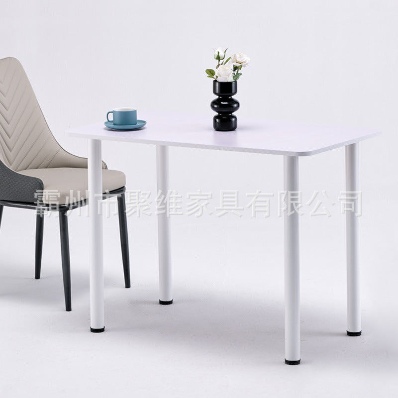 New home office desk steel wood student kids desk laptop desktop computer table simple writing desk dining table