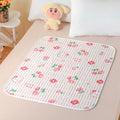 Diaper pad maternal and infant grade a pure cotton waterproof large size dry and breathable machine washable kindergarten baby bed sheet plus