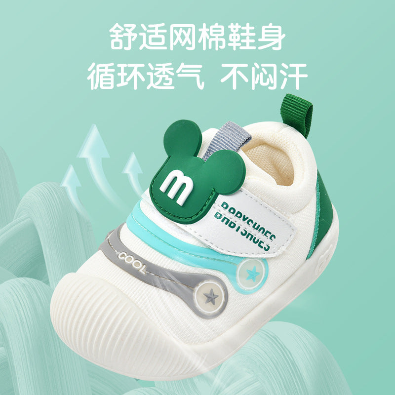 Toddler shoes for boys, spring and autumn, 0-1-2 years old, soft sole infant shoes, children's shoes, infant and toddler shoes for girls