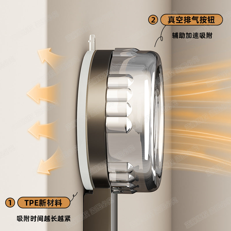Strong suction cup, hanging hanger behind the door, hook, household non-punching wall rack, entering the door and porch, clothes storage rack