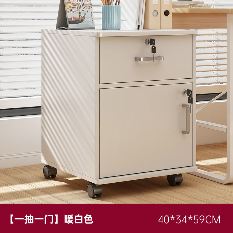 Filing cabinet office cabinet under the file table storage cabinet with lock storage cabinet office wooden drawer cabinet movable low cabinet