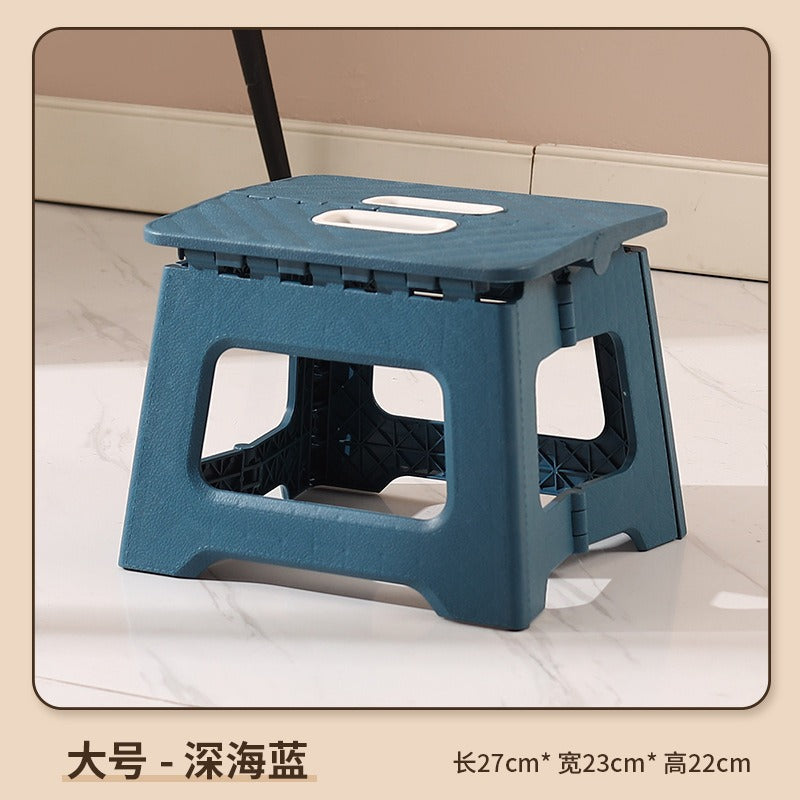 Foldable stool, thickened adult chair, portable home & outdoor camping chair, handheld durable student chair