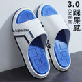 New arrival shit-feeling slippers for men, summer home indoor and outdoor non-slip bath casual flip-flops, outdoor sandals, wholesale