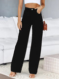 Xintang stretch jeans women's new arrivalexportelegantwork clothingloose pants washed stretch black jeans