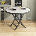 Foldable table dining table small apartment for eating and doing homework round table rental room dormitory portable stall square table