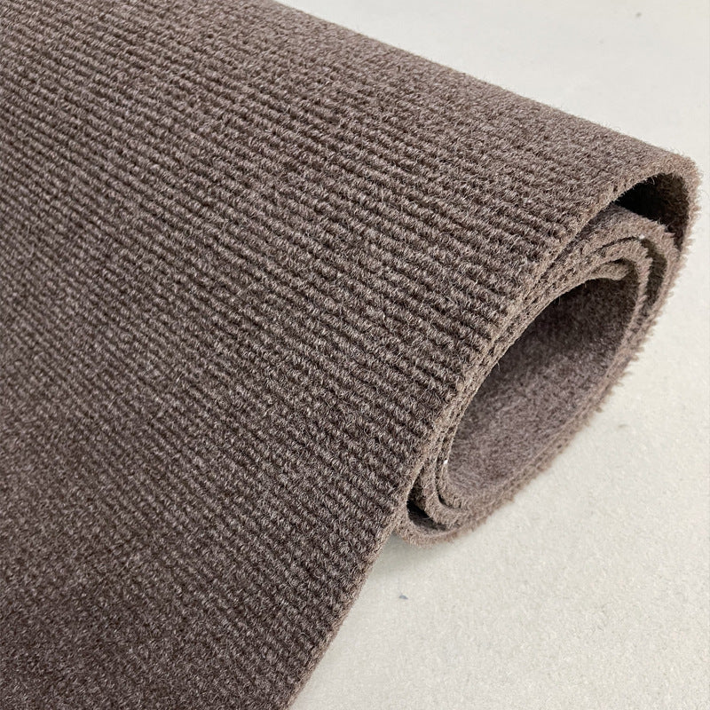 Extra thick 10mm striped carpet - full coverage, non-slip floor mat for bedroom, office, billiard hall - solid color, full coverage striped carpet