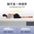 Rolled natural latex mattress with independent coils - compressed roll-packed, extra thick, and ultra-soft mattress