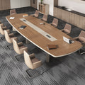 Saint li painted office conference table long table casual modern conference room bench reception table and chair combination negotiation table