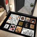 New chinoiserie classical diatom mud floor mat entrance door mat bathroom absorbent quick-drying mat bathroom door non-slip foot mat