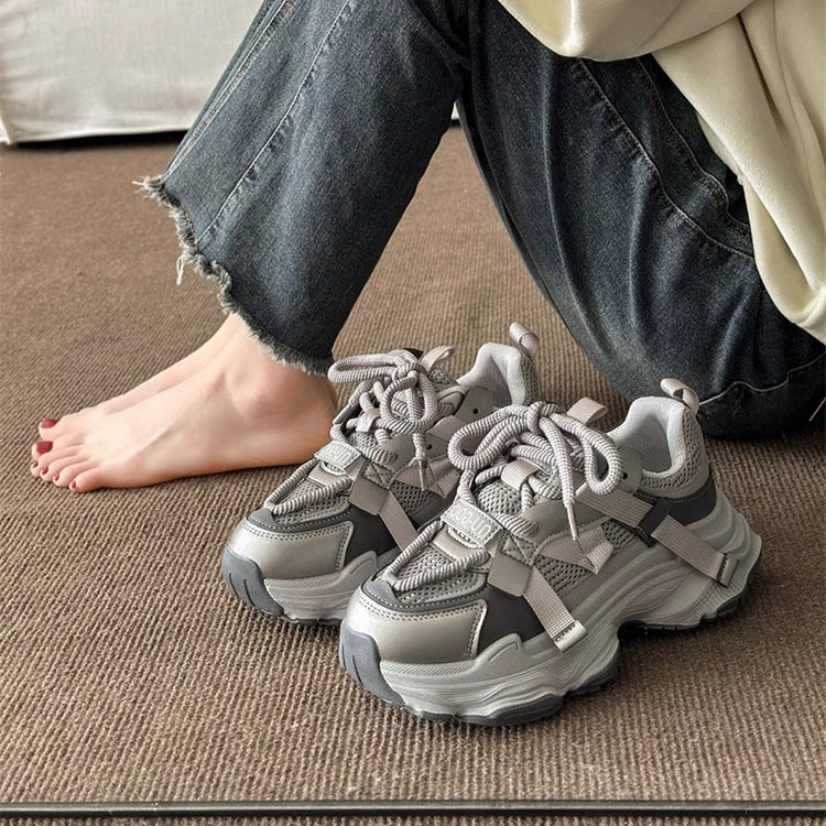 Women's shoes 2026 new arrival: spring's hottest trend, influencer-approved, hong kong style, street-style statement chunky sneakers, versatile platform athletic shoes