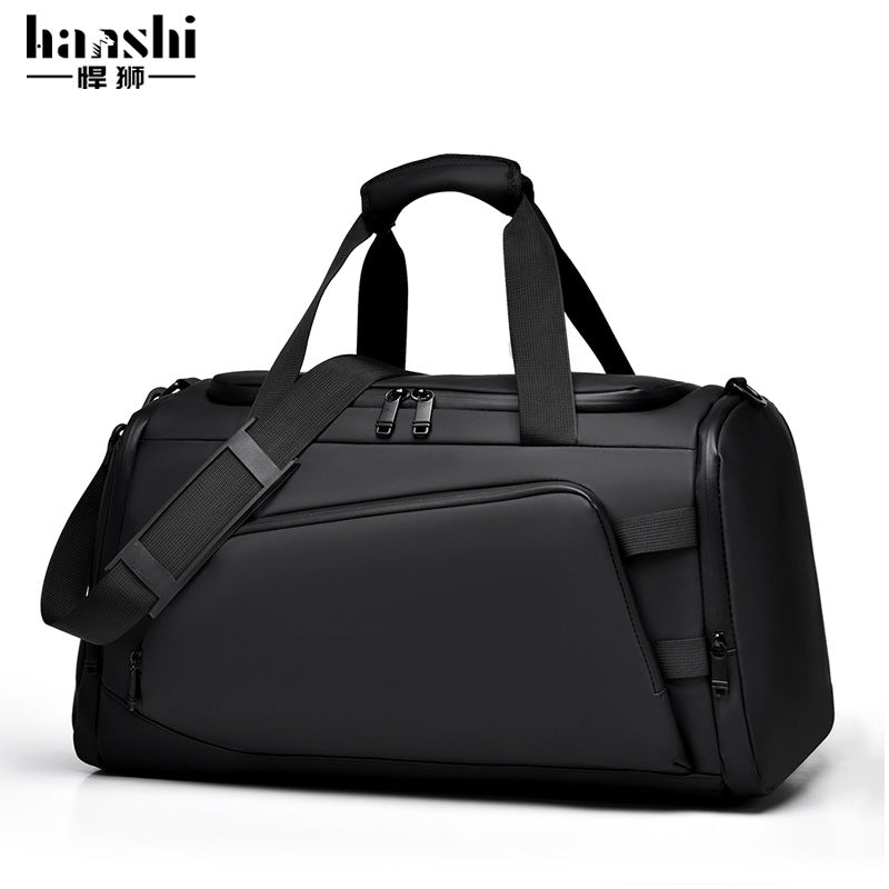 Cross-border men's travel bag casual fashion women's messenger bag large capacity fitness bag high sense lightweight handbag tide