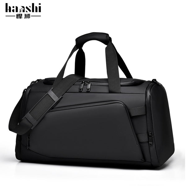 Cross-border men's travel bag casual fashion women's messenger bag large capacity fitness bag high sense lightweight handbag tide