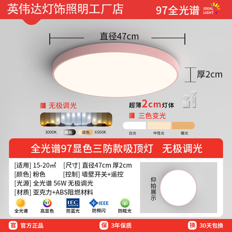 Macaron 1ed ceiling lamp kitchen balcony entrance door entrance lamp corridor aisle round modern casual lamp