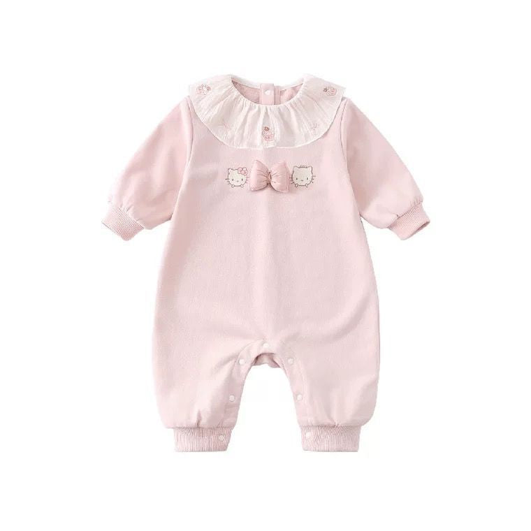 Spring & fall stylelong sleeves jumpsuit baby baby autum clothes monthly age early autum outing clothes autum clothes infant khaki