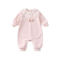 Spring & fall stylelong sleeves jumpsuit baby baby autum clothes monthly age early autum outing clothes autum clothes infant khaki