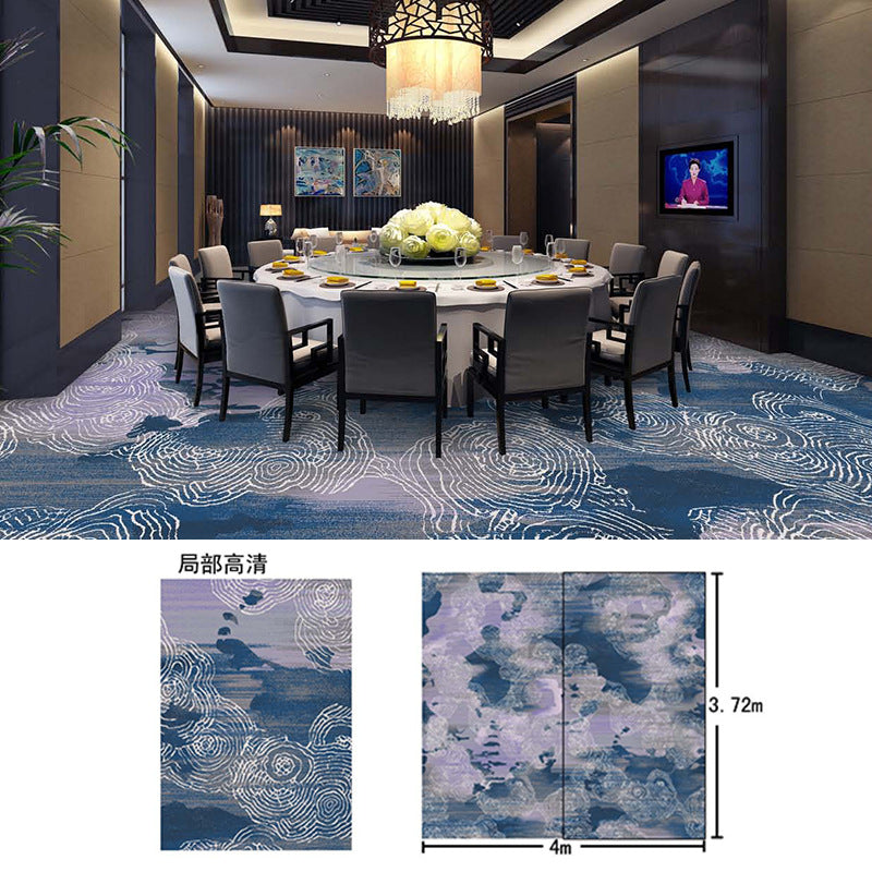 New arrival carpet seahorse 1200g star hotel banquet restaurant restaurant club thickened fireproof large area commercial