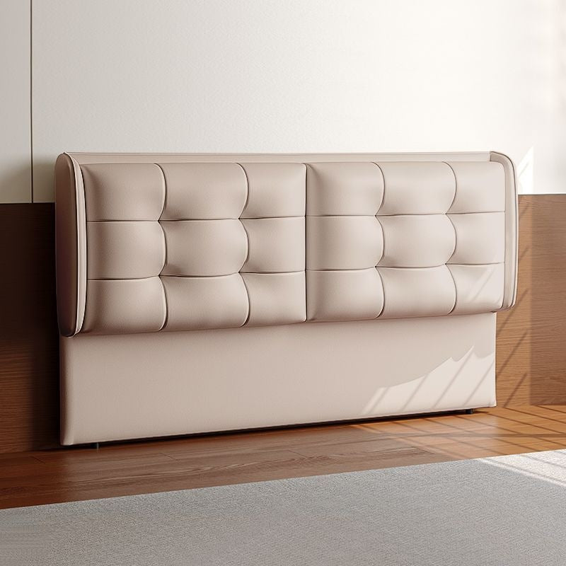 New arrival bedside back panel casualaccessible luxury soft-packed solid wood modern floor-standing backrest all-in-one buy other living room adults