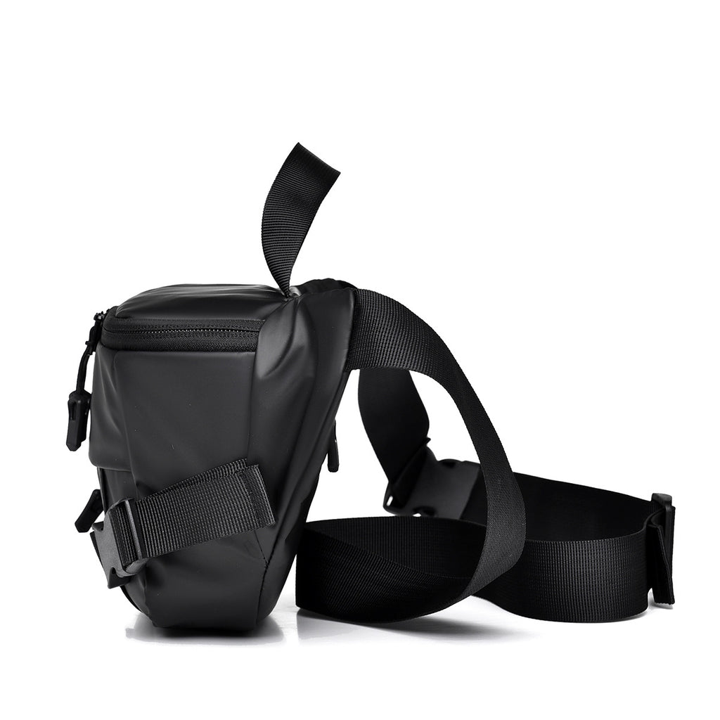 Crossbody bag men's trendy cool multi-functional breast bag 2023 new simple fanny pack shoulder bag men's bag personalized backpack