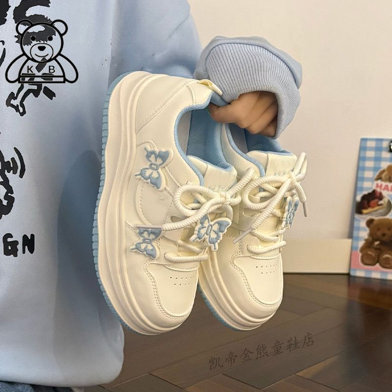 Girls' athletic shoes - versatile casual sneakers for autumn, soft sole, big & tall sizes, new  kids' skate shoes for little girls