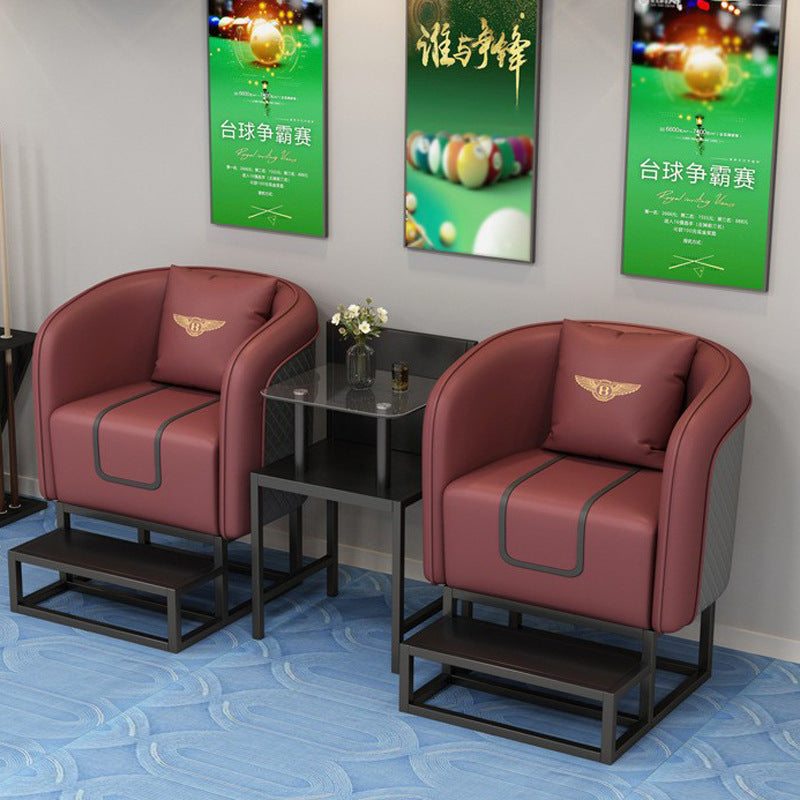 High-end billiard sofa for billiard halls, billiard club viewing chairs, viewing sofas, chess and card room sofas, and billiard room sofa sets