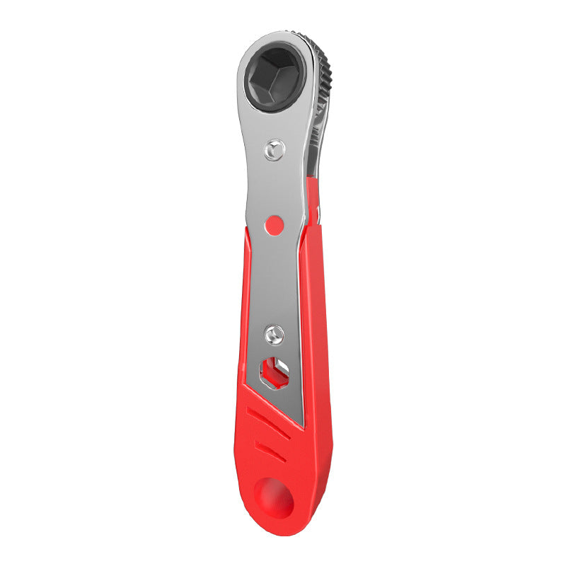 Bao lian two-way ratchet screwdriver - right angle adapter for tight spaces, phillips & slotted magnetic bit set