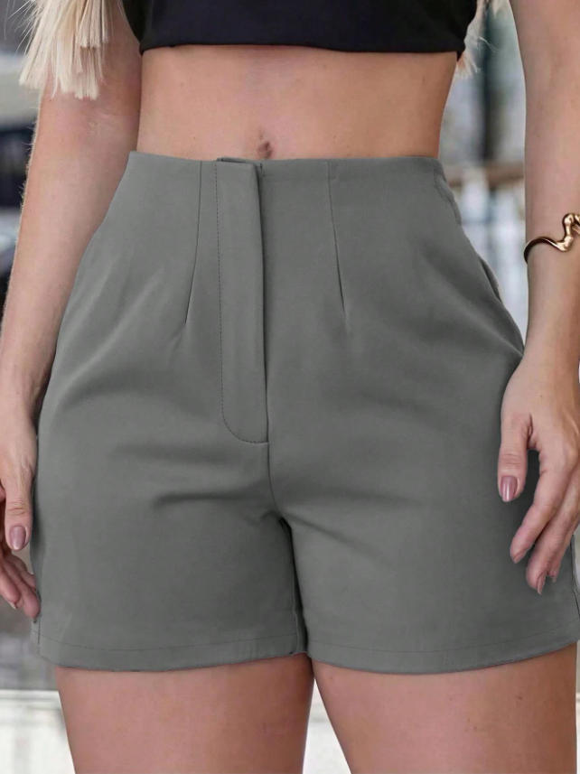 cross-border fashion  hot-selling women's new summer high-waisted casual stretch workout shorts