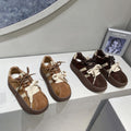 Fashionable retro german army trainers (gats) for women, spring 2026 new collection: suede, chunky sole, platform, casual, versatile, non-slip sneakers