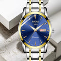 Wholesale amora men's watch - business casual luminous dual calendar non-mechanical casual wristwatch - cross-border waterproof