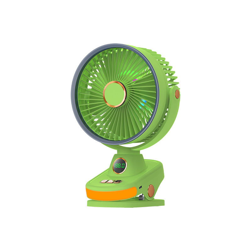 2026 new desktop fan - automatic oscillating, small, quiet, home/dorm/carriage clip-on fan