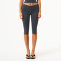Customizable yoga tummy control mid-length shorts - women's butt lifting running sports short low-rise capri fitness yoga pants 3560
