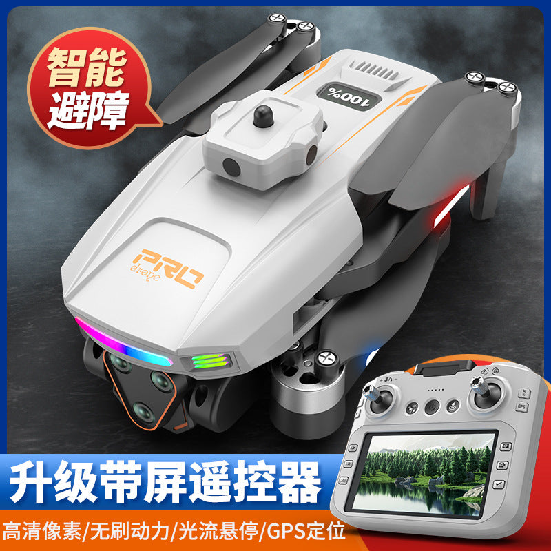 Lf678 brushless gps drone - auto return, obstacle avoidance, hd aerial photography, large screen remote control, extended flight time