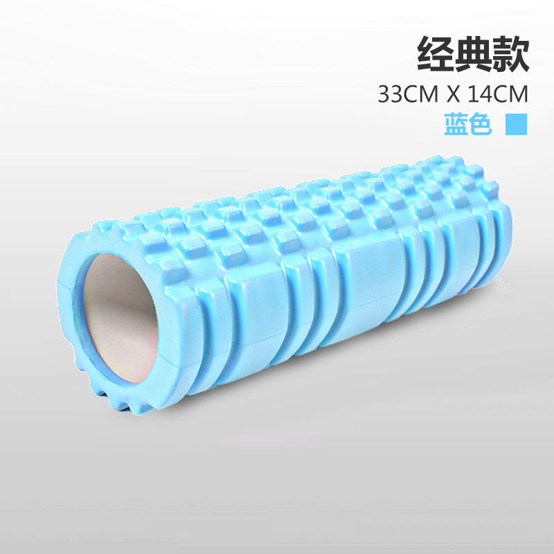 Pvc massage roller leg foam roller hollow calf roller yoga roller fitness equipment meridian massage