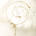 Xuping european and american fashion minimalist cross stainless steel necklace for women - light luxury, niche, cool & minimalist style, unique choker necklace