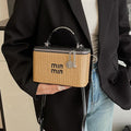 Casualcasual crossbody bag exportnew arrivalfashionwork clothingtrendy box bag k-styleclassy sense easiest for matchsatchel bag