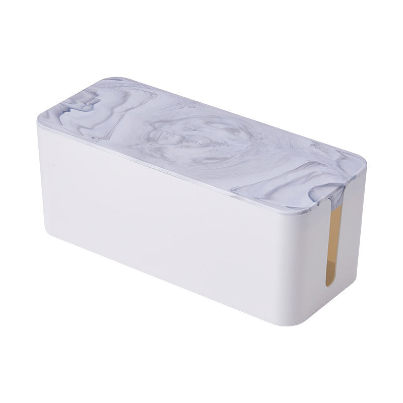 Plastic wire storage box directly from the manufacturer Power plug board Wire box Hub box Socket data cable storage box