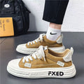 Canvas men's winter breathable casual low-top flat shoes - student trendy versatile athletic design niche canvas shoes