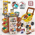 Realistic pretend play educational toys - kids' supermarket cash register - birthday gift for girls aged 3-6 - cross-border e-commerce