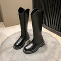 Petites boots for women 2024 new arrivalfall and winter knight boots fleece-linedslimming look boots for women easiest for match k-style trendy