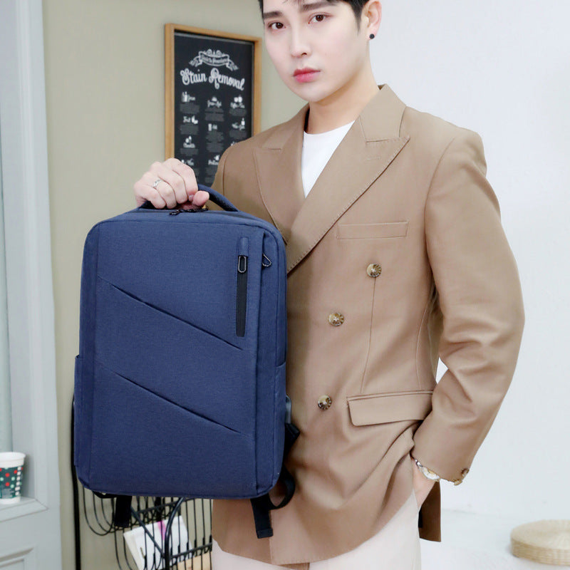 Spring new models, business travel backpack usb charging backpack casual versatile household travel bag trade