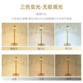 Crystal table lamp - bedroom bedside lamp - light luxury, instagrammable, new girl style, high-end atmosphere, usb charging, touch dimming